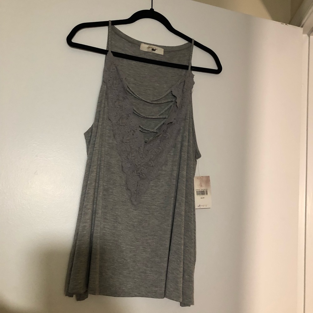 A Beautiful Soul Heather Grey Tank Top